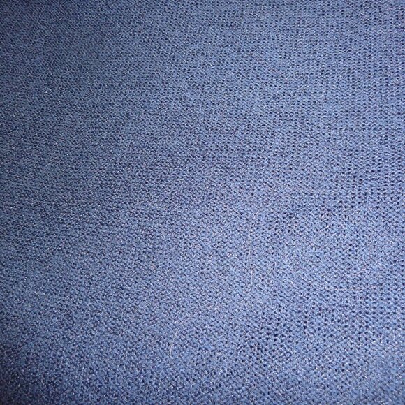 Solid navy blue wool fabric 100% wool - 58 x 48 inches Naturally elastic - Picture 1 of 1